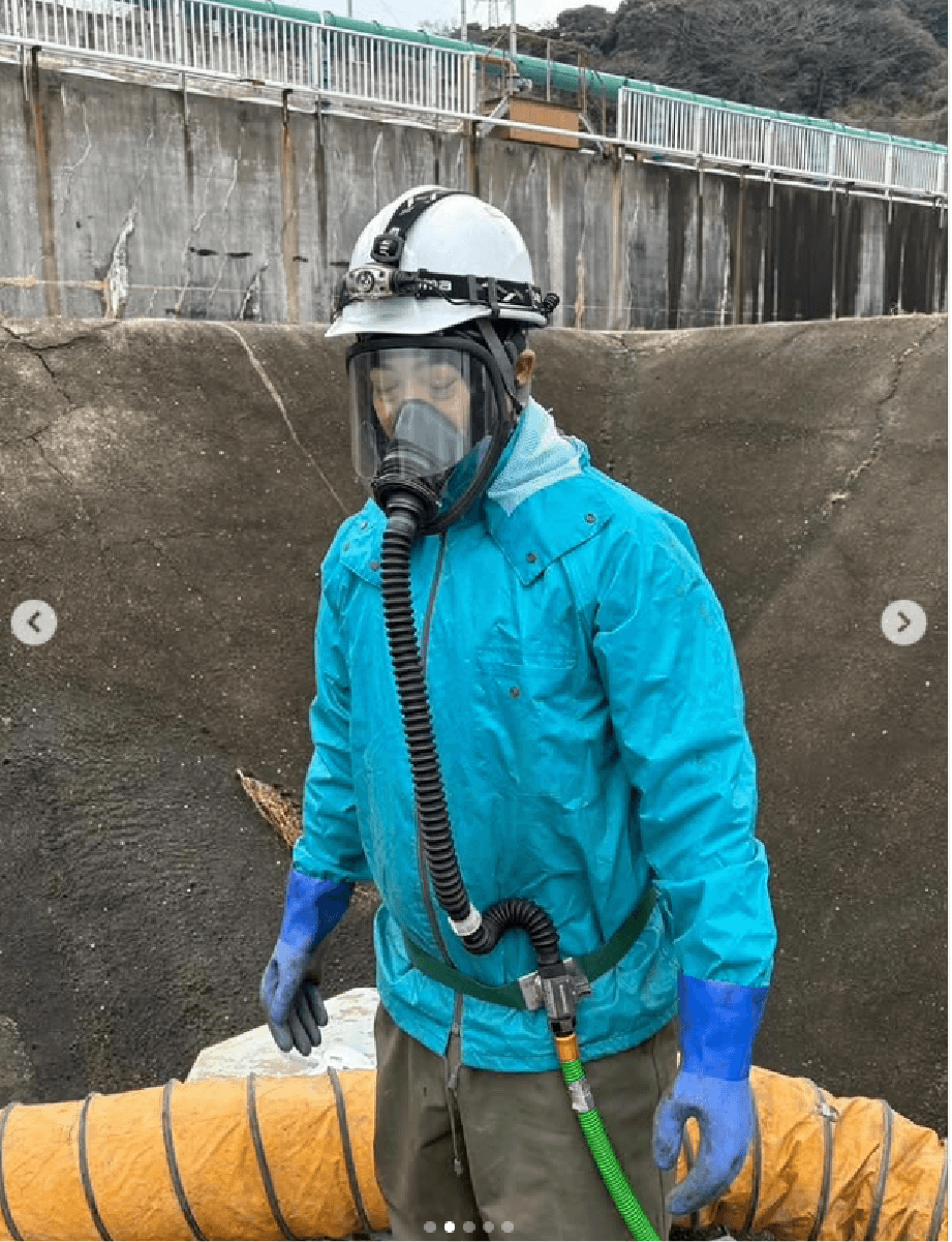 下水処理施設での清掃