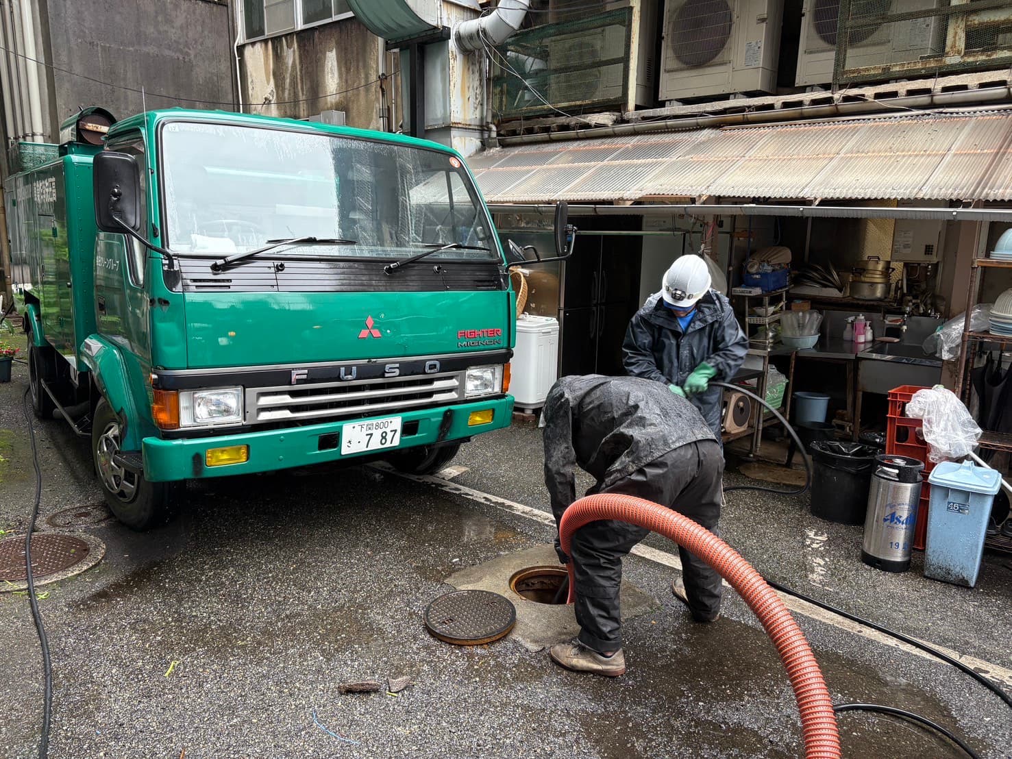 排水管内調査 2
