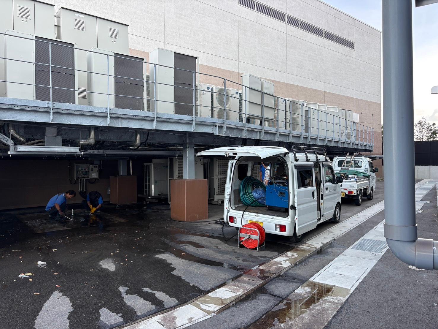 ポンプ槽内のフロート交換作業 2026年8月
